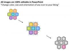 18081490 style cluster hexagonal 7 piece powerpoint presentation diagram infographic slide