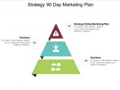 Strategy 90 day marketing plan ppt powerpoint presentation model example introduction cpb
