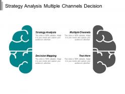 Strategy analysis multiple channels decision mapping business communication cpb