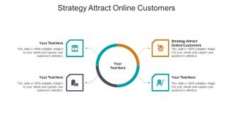 Strategy attract online customers ppt powerpoint presentation gallery cpb