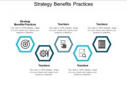 Strategy benefits practices ppt powerpoint presentation file show cpb