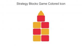 Strategy Blocks Game Colored Icon In Powerpoint Pptx Png And Editable Eps Format