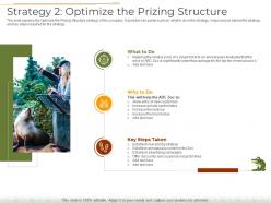 Strategy brand optimize the prizing structure decline number visitors theme park ppt layouts
