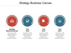 Strategy business canvas ppt powerpoint presentation file format ideas cpb