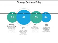 Strategy business policy ppt powerpoint presentation gallery ideas cpb