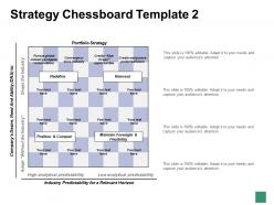 Strategy chessboard maintain foresight and flexibility reinvent redefine