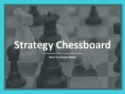 Strategy Chessboard Powerpoint Presentation Slides