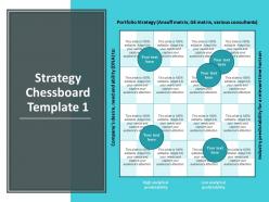Strategy chessboard template management strategy ppt powerpoint presentation styles file formats