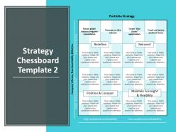 Strategy chessboard template position and conquer reinvent ppt powerpoint presentation styles graphics pictures