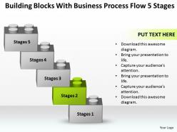 Strategy consultant business process flow 5 stages powerpoint templates ppt backgrounds for slides 0530