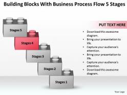 Strategy consultant business process flow 5 stages powerpoint templates ppt backgrounds for slides 0530