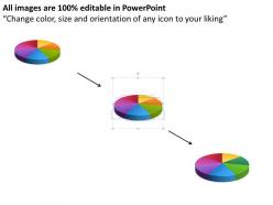 Strategy consultants pie chart for marketing powerpoint templates ppt backgrounds slides 0618