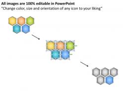 68194173 style cluster hexagonal 5 piece powerpoint presentation diagram infographic slide