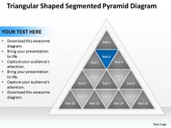 Strategy consulting business pyramid diagram powerpoint templates ppt backgrounds for slides 16 stages 0530