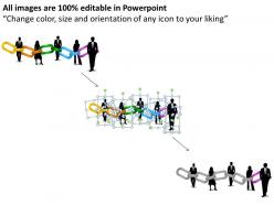 16531874 style variety 1 chains 5 piece powerpoint presentation diagram infographic slide