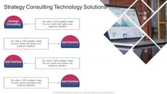 Strategy Consulting Technology Solutions In Powerpoint And Google Slides Cpb
