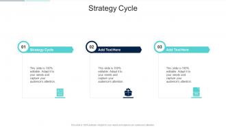 Strategy Cycle In Powerpoint And Google Slides Cpb