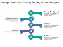 Strategy development creativity planning process management control system