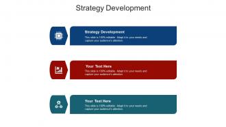 Strategy development ppt powerpoint presentation summary guide cpb