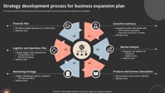 Strategy Development Process For Business Expansion Plan