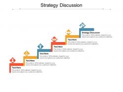 Strategy discussion ppt powerpoint presentation ideas images cpb