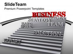 Strategy effort hard work leads success powerpoint templates ppt themes and graphics 0213