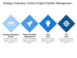 Strategy evaluation control project portfolio management customer buy