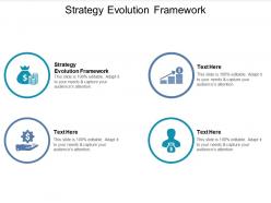 Strategy evolution framework ppt powerpoint presentation professional inspiration cpb