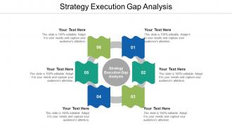 Strategy execution gap analysis ppt powerpoint presentation model good cpb