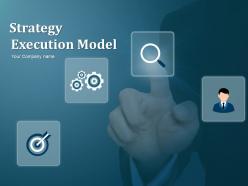 Strategy execution model powerpoint presentation slides