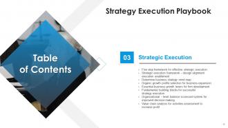 Strategy Execution Playbook Powerpoint Presentation Slides