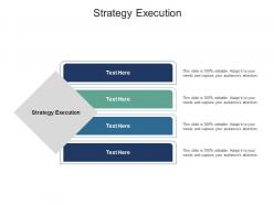 Strategy execution ppt powerpoint presentation file tips cpb