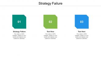 Strategy failure ppt powerpoint presentation infographic template background designs cpb