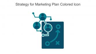 Strategy For Marketing Plan Colored Icon In Powerpoint Pptx Png And Editable Eps Format