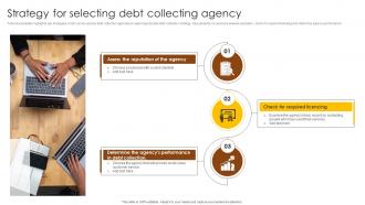 Strategy For Selecting Debt Collecting Agency