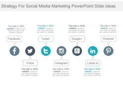 Strategy for social media marketing powerpoint slide ideas