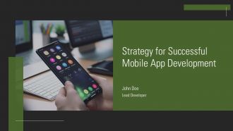 Strategy For Successful Mobile App Development PPT Designs AT Strategy For Successful Mobile App Development PPT Designs AT