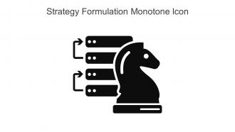 Strategy Formulation Monotone Icon In Powerpoint Pptx Png And Editable Eps Format