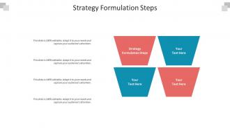 Strategy formulation steps ppt powerpoint presentation styles graphics pictures cpb