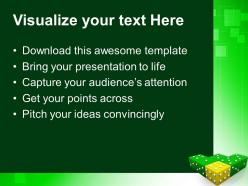 Strategy game powerpoint templates yellow dice winning leadership chart ppt designs