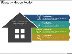 Strategy house model powerpoint presentation