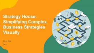 Strategy House Simplifying Complex Business Strategies Visually PPT Presentation AT