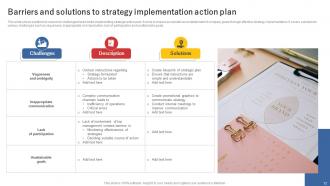 Strategy Implementation Action Plan Powerpoint Ppt Template Bundles Compatible Idea