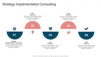Strategy Implementation Consulting In Powerpoint And Google Slides Cpb