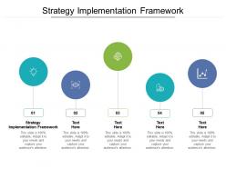 Strategy implementation framework ppt powerpoint presentation visuals cpb