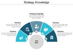 Strategy knowledge ppt powerpoint presentation gallery guide cpb