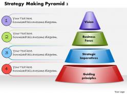 14160523 style layered pyramid 4 piece powerpoint template diagram graphic slide