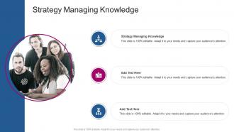 Strategy Managing Knowledge In Powerpoint And Google Slides Cpb