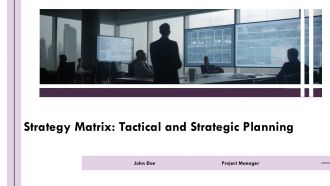 Strategy Matrix Tactical And Strategic Planning PPT Demonstration AT Strategy Matrix Tactical And Strategic Planning PPT Demonstration AT