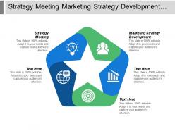Strategy meeting marketing strategy development tactical planning business culture